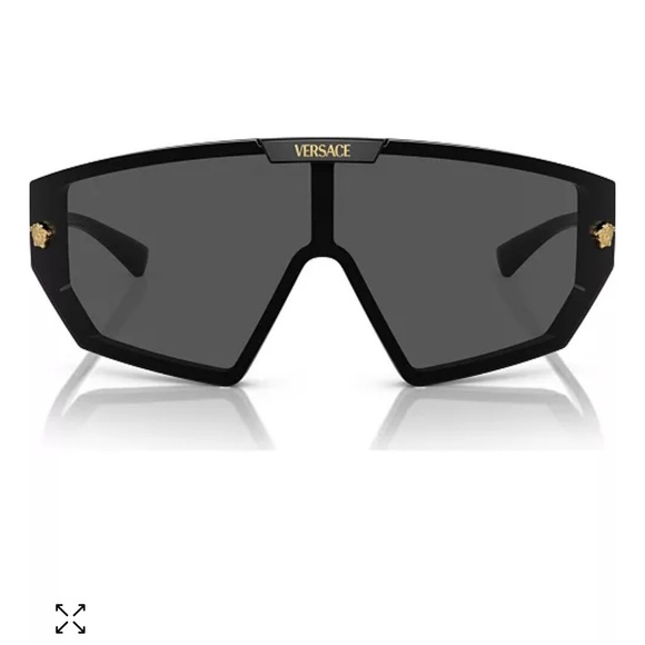Unisex VE4461 Versace Black Sunglasses come with a case and cleaning cloth - Picture 2 of 14